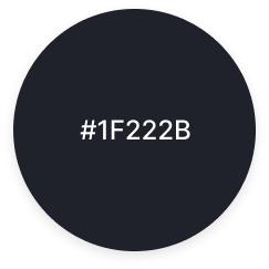 Color #1F222B