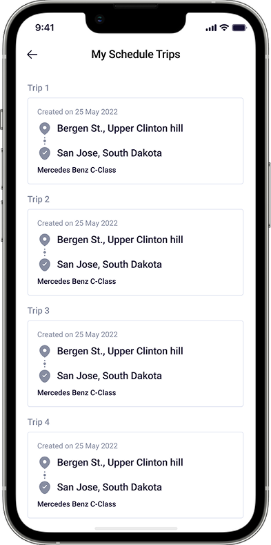 Find Nearby Fuel App Screen