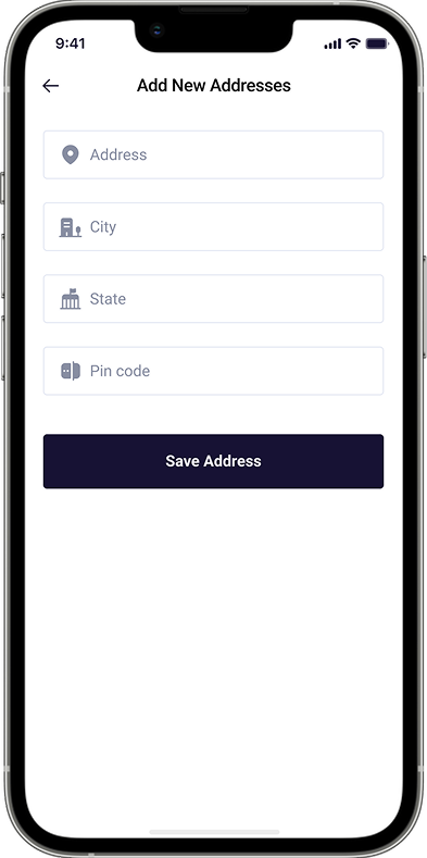 Find Nearby Fuel App Screen