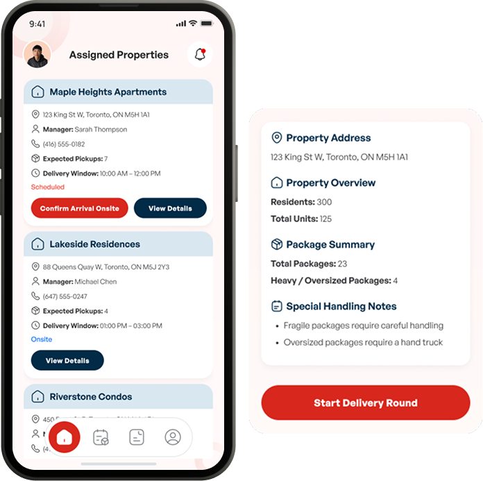Onboarding & Login Screen Mockup