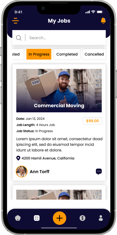 app screen