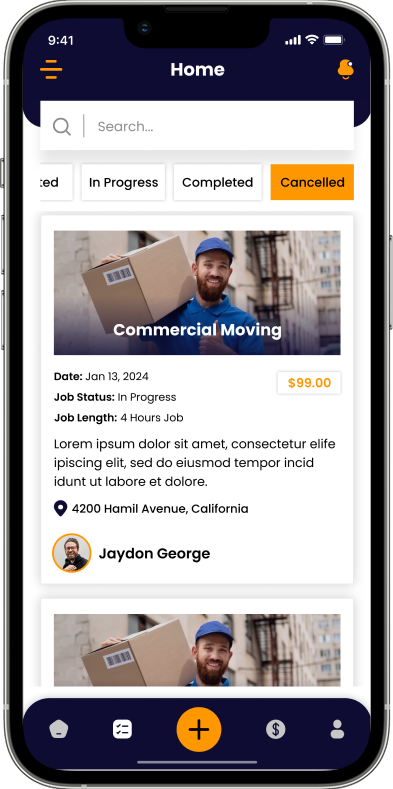 app screen