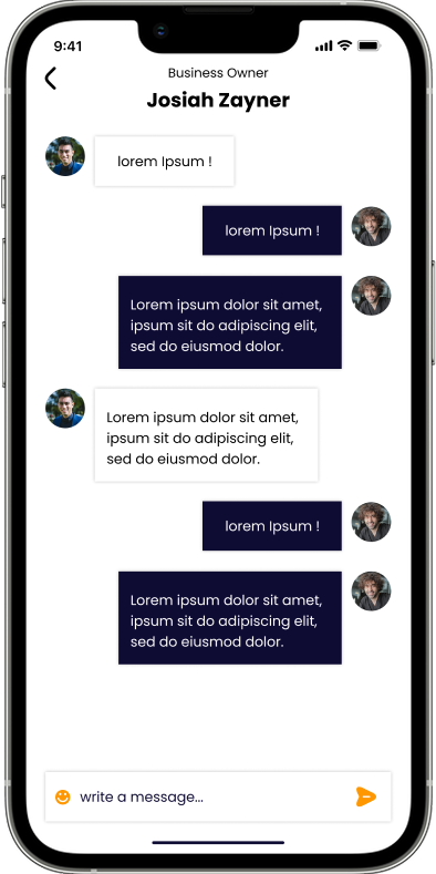 app screen
