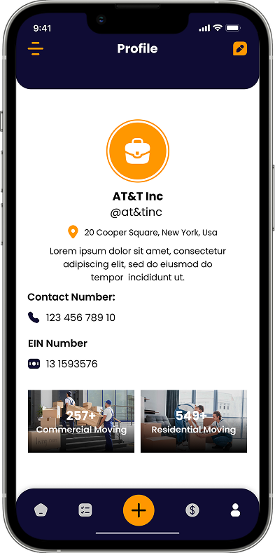 app screen