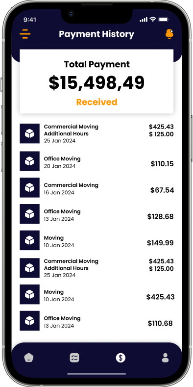 app screen