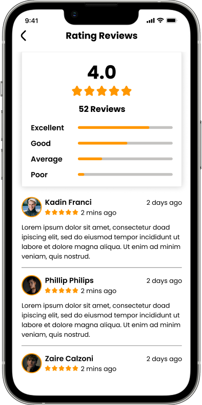 app screen
