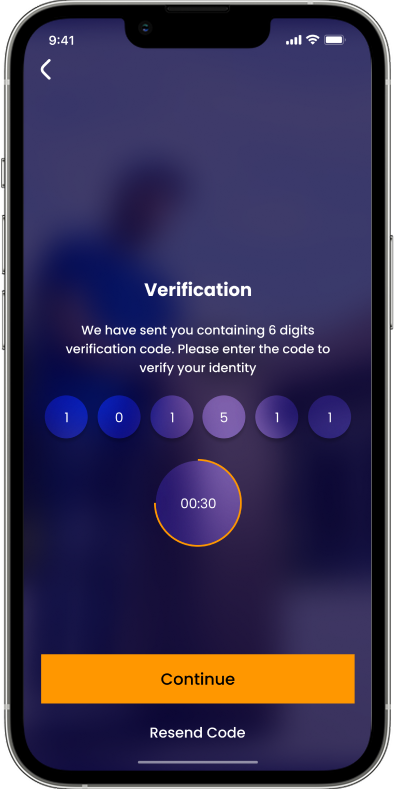 app screen