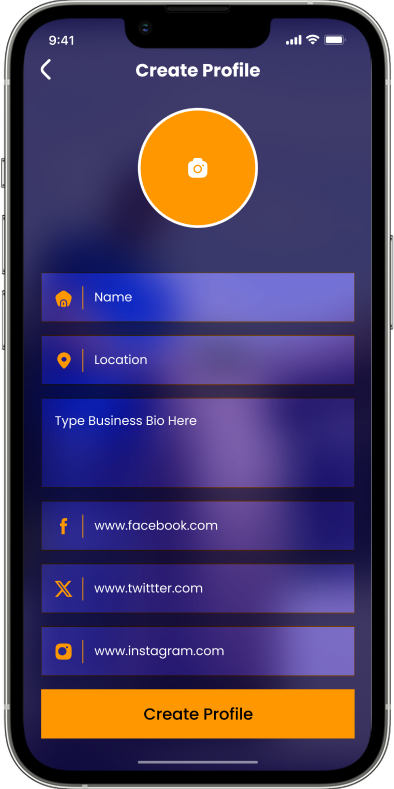 app screen